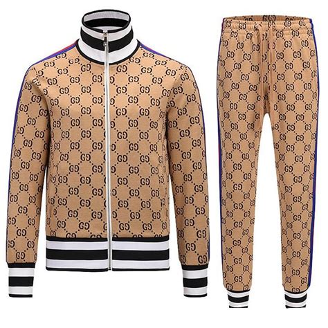 gucci track jacket cheap|gucci jogging suit for men.